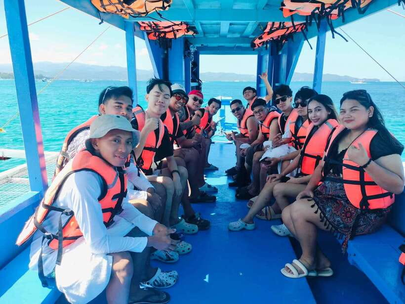 Boracay: Island Hopping with Snorkeling and Crystal Cove - Puka Beach and the nearby island views
