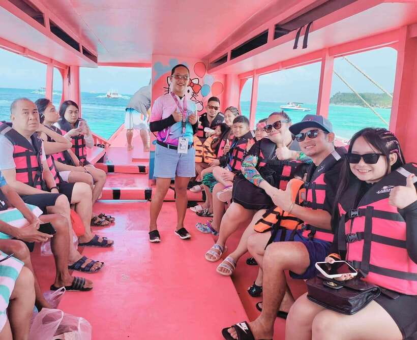 Boracay: Island Hopping with Snorkeling and Crystal Cove - Setting out from Astoria Station 1