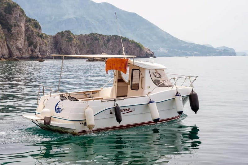 Budva Bay: Boat Tour with Snorkeling and Sightseeing - Leaving Luchki Park and seeing Budva from the bay