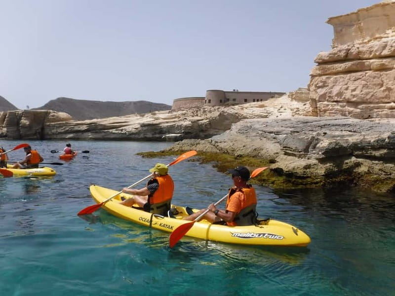 Cabo de Gata: Kayak and Snorkel Tour in the Natural Park - Starting at La Fabriquilla, with a little practical fuss
