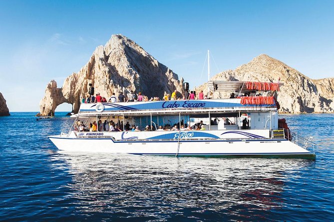 Cabo Escape Breakfast Snorkel Cruise - Seeing El Arco from the Sea