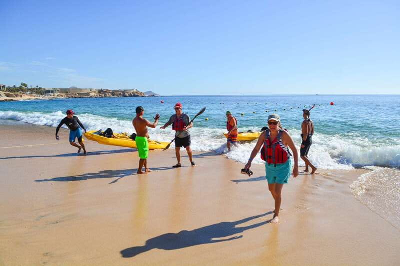 Cabo: Half-Day Kayak & Snorkel to Santa Maria & Chileno Bay - Transportation, meeting points, and cruise timing