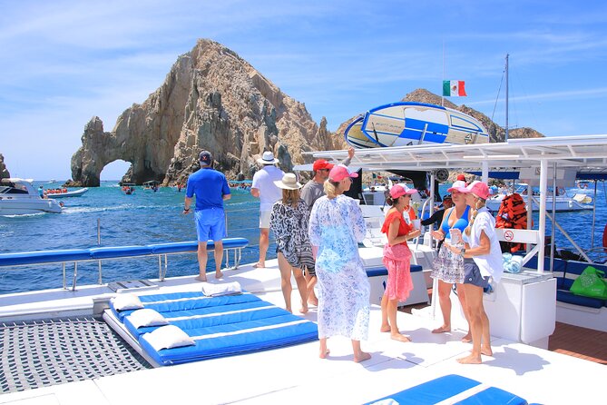 Cabo San Lucas All-Inclusive Private Catamaran Snorkeling Cruise - Playa de los Amantes: a picture stop with water access