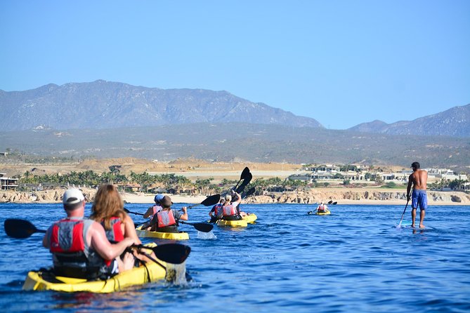 Cabo San Lucas Glass Bottom Kayak Tour and Snorkel at Two Bays - Santa María and Chileno, two different moods