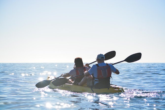 Cabo San Lucas Glass Bottom Kayak Tour and Snorkel at Two Bays - Guides who keep the morning comfortable