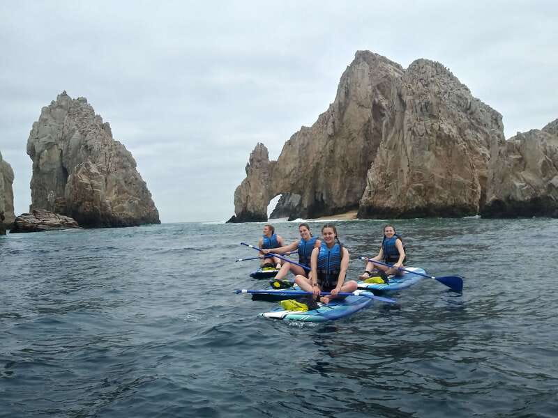 Cabo san Lucas: Paddle Boarding or Kayak and Snorkeling - Paddling toward six-million-year-old Land’s End