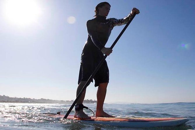 Cabo San Lucas Paddleboard and Snorkel at the Arch - Paddling toward El Arco from Cabo San Lucas Beach