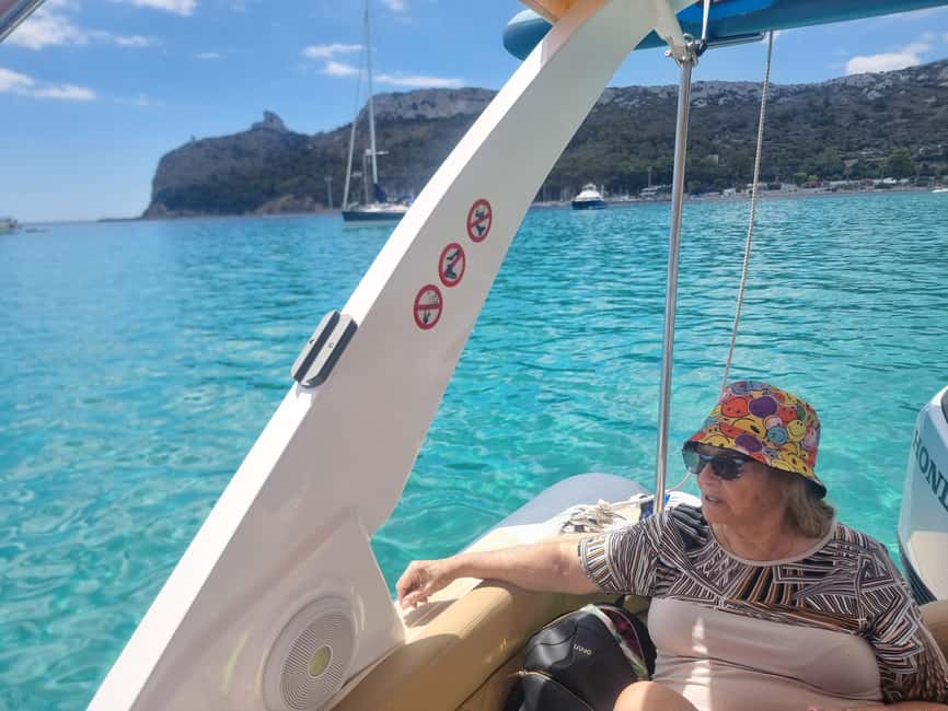 Cagliari: Boat Tour, 4 Stops, Swim, Snorkeling, & 1 Spritz - Poetto Beach and the ride back