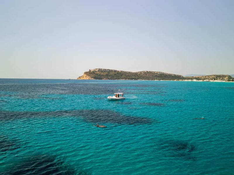 Cagliari: Boat Tour, Snorkeling, Prosecco & Music! - Cala Fighera brings the first snorkeling