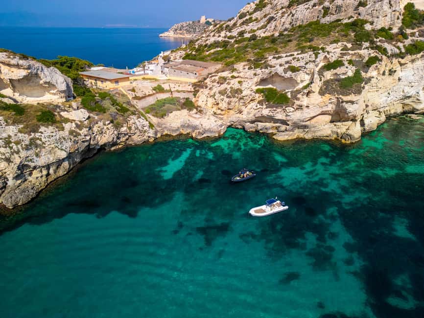 Cagliari: Boat Tour with 5 Snorkeling Stops & Free Drinks - A fast, comfortable start from Marina del Sole