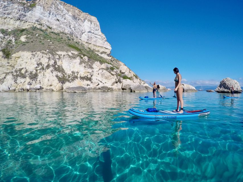 Cagliari: Stand Up Paddleboarding (SUP) Tour & Snorkeling - Natural pools, swimming, and snorkeling
