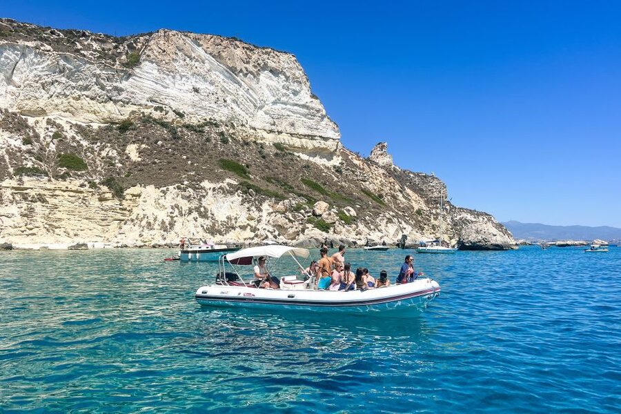 Cagliari: Zodiac Boat Tour, 3-4 SwimStops, Wine & Snorkeling - The final swim around the Devil’s Saddle