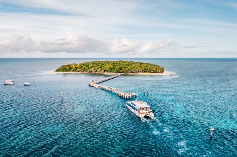 Cairns: Green Island, Snorkelling and Glass-Bottom Boat - Leaving Cairns on the 8:30am or 10:30am catamaran