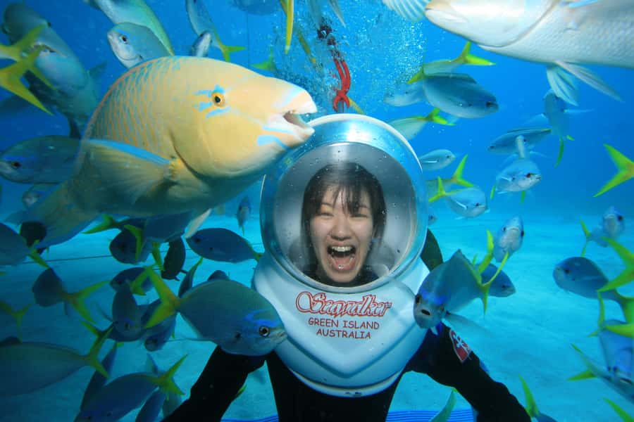Cairns: Green Island Snorkelling or Glass Bottom Boat - Food, shade, and extra costs