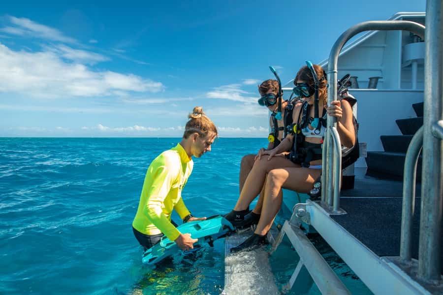 Cairns: Half-Day Outer Reef Snorkel Tour - Getting comfortable with the snorkelling gear