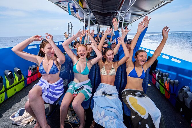 Cairns Half Day Tour a Great Barrier Reef Snorkeling Experience - Leaving Cairns Marlin Marina on a fast vessel