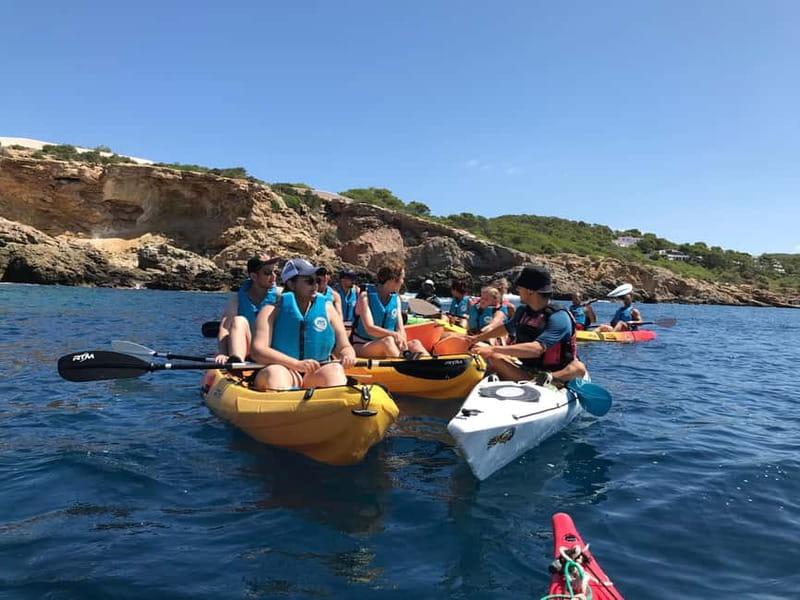 Cala Codolar: Sea & Caves Kayaking Tour with Snorkeling - Guides Who Make First-Time Kayaking Easier