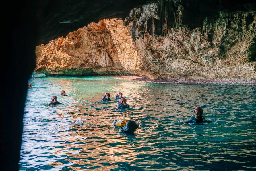 Cala Varques: Guided Sea Caves Kayak & Snorkeling Expedition - Starting with safety at Estany d’en Mas