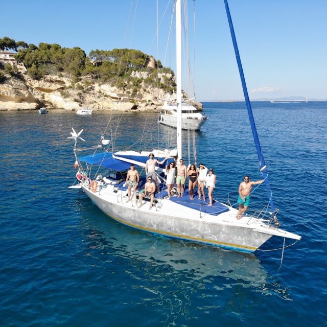 Can Pastilla: Sailboat Tour with Snorkeling, Tapas & Drinks - Cap Enderrocat: Swimming, Snorkeling, and Paddleboarding