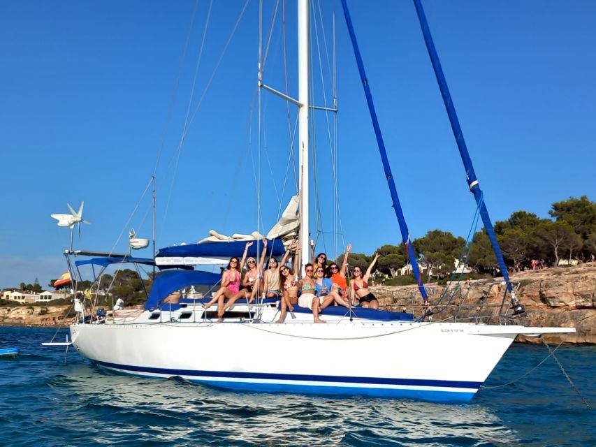 Can Pastilla: Sailboat Tour with Snorkeling, Tapas & Drinks - The First Hour: Sailing Across Palma Bay
