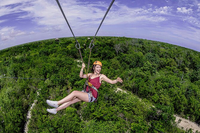 Cancun Cenote Tour: Snorkeling, Rappelling and Ziplining - From Cancun pickup to the Maya village