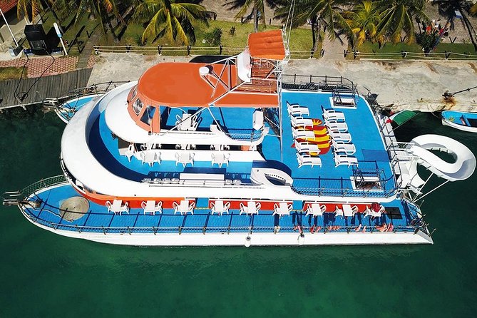 Cancun Dancer Cruise to Isla Mujeres with Snorkeling and Lunch - El Meco reef, snorkeling, and the water toys