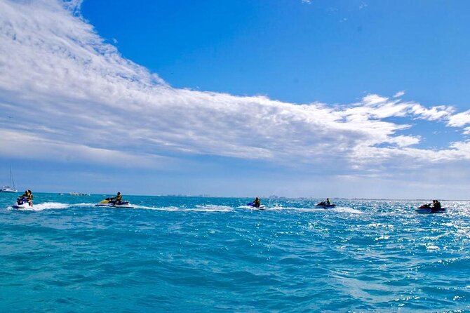 Cancun Jetski and Snorkel Adventure - From Marina del Rey into Nichupte Lagoon