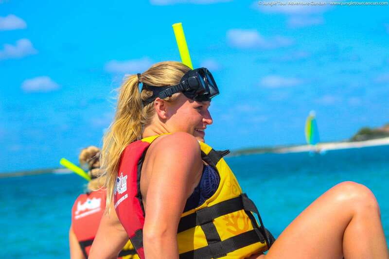 Cancun: Jungle Tour Adventure with Speedboat and Snorkeling - Taking control of the speedboat