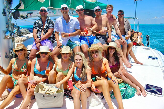 Cancun: Private Catamaran with Open Bar & Snorkeling Option - The crew is the strongest part of the day