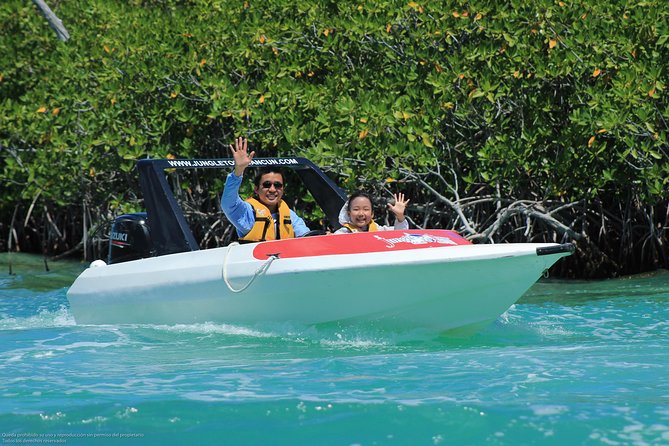 Cancun speedboat and snorkel tour: shared speedboat - What can go wrong