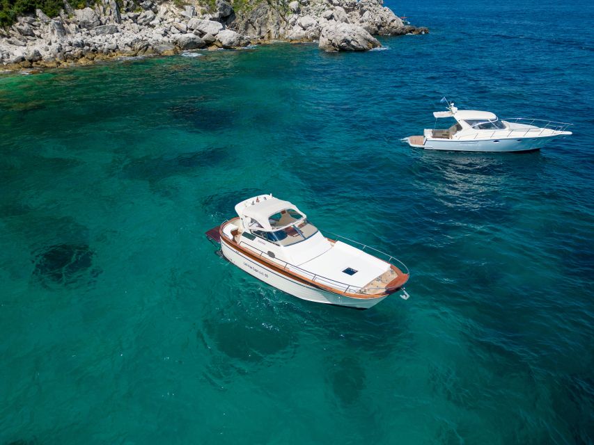Capri: Half-Day Private Customizable Cruise with Snorkeling - The Sorrento and Amalfi Coast option