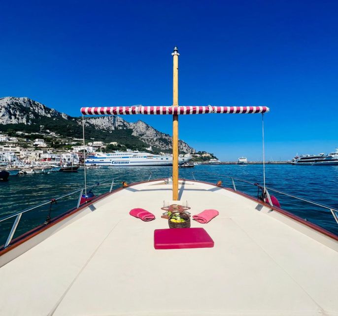 Capri: Private Island Boat Tour with Snorkeling and Swimming - Key points to know before booking