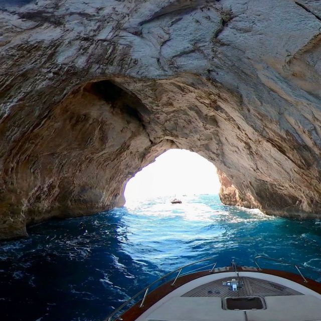 Capri: Private Island Boat Tour with Snorkeling and Swimming - Swimming and snorkeling in Capri’s sea