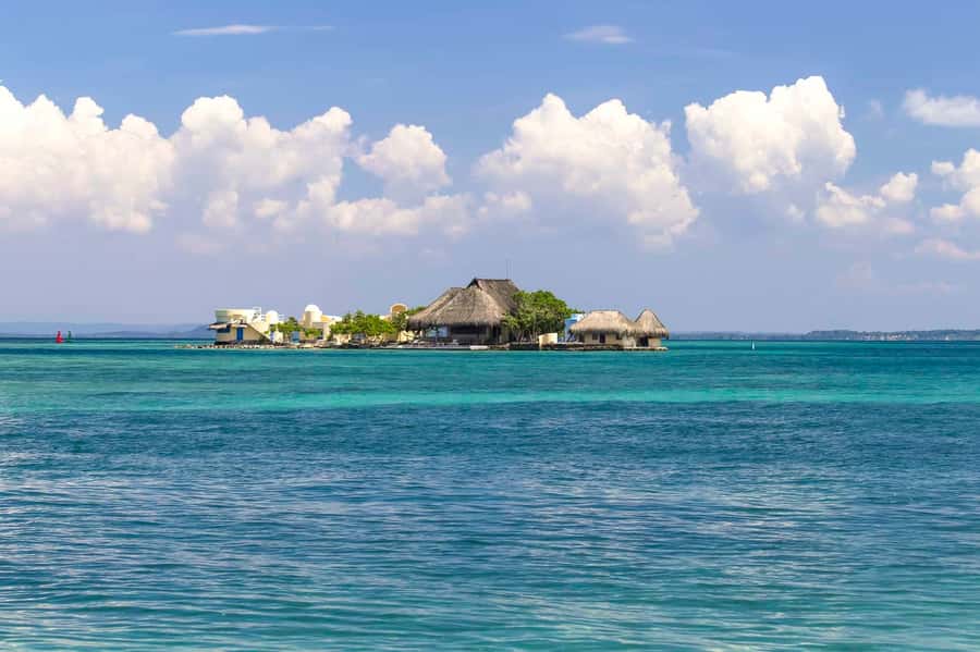 Cartagena: Rosario Islands Catamaran with Lunch and Snorkel - The catamaran ride to Rosario
