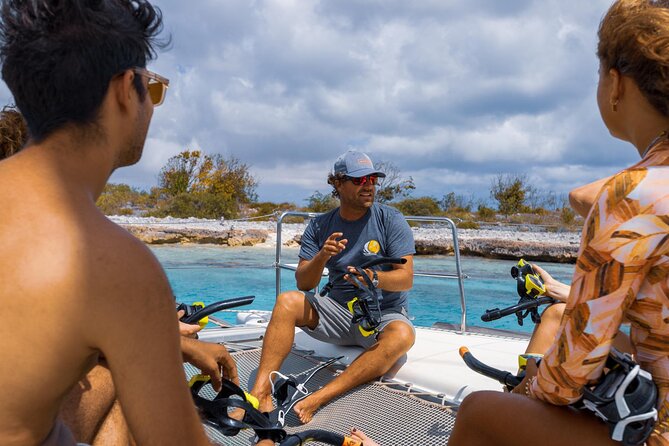 Catamaran Snorkel & BBQ Sail (cruise friendly) - Snorkeling in the Bonaire Marine Park