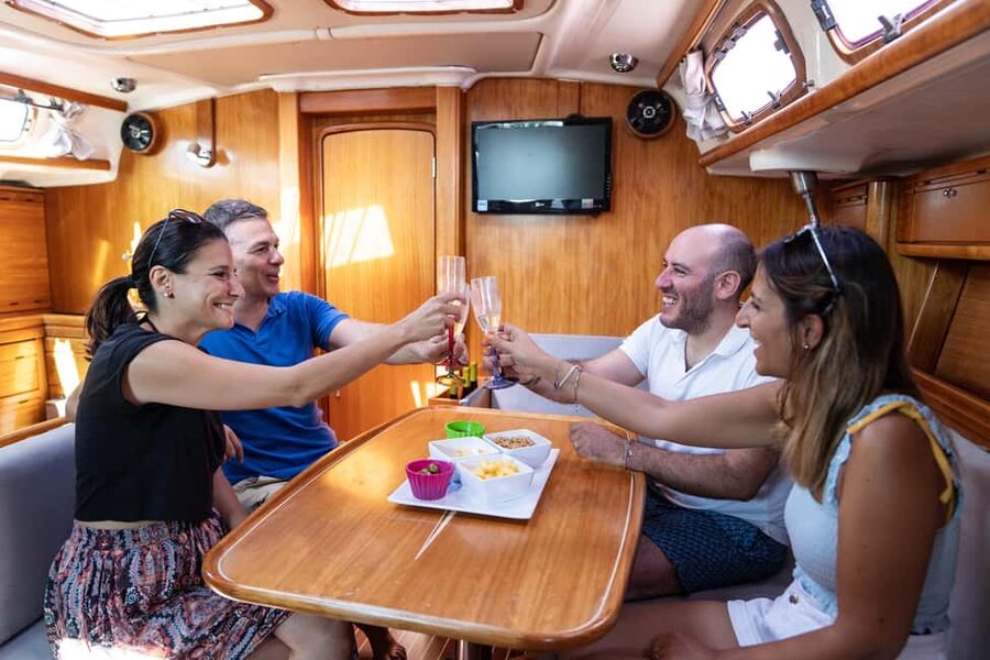 Catania: Cyclops Coast Cruise with Appetizer & Snorkeling - Swimming and snorkeling near Lachea Island