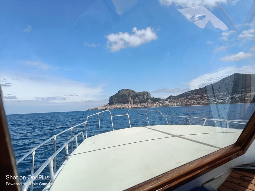 Cefalù: Mini Yacht with Snorkel Stops, Caves and Aperitif - Kalura Beach brings a second coastal view