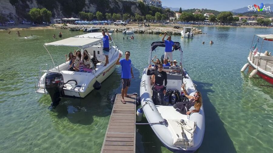 Chania: Boat Trip with Guided Snorkeling & Stand-Up Paddling - Stop one: clear water and guided fish watching