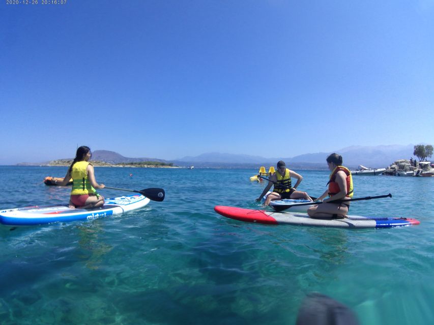 Chania: Boat Trip with Guided Snorkeling & Stand-Up Paddling - What $100 gets you in practical terms