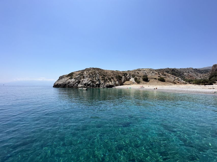 Chania: Menies Beach & Chironisia Bay Cruise with Snorkeling - Key points to know before booking