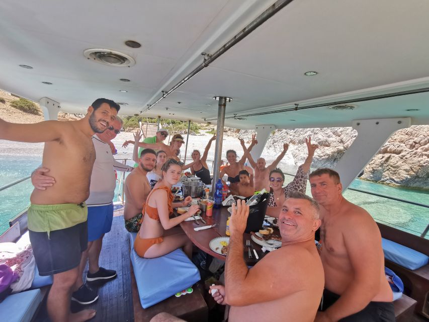 Chania: Menies Beach & Chironisia Bay Cruise with Snorkeling - Chironisia Bay, the quieter second stop