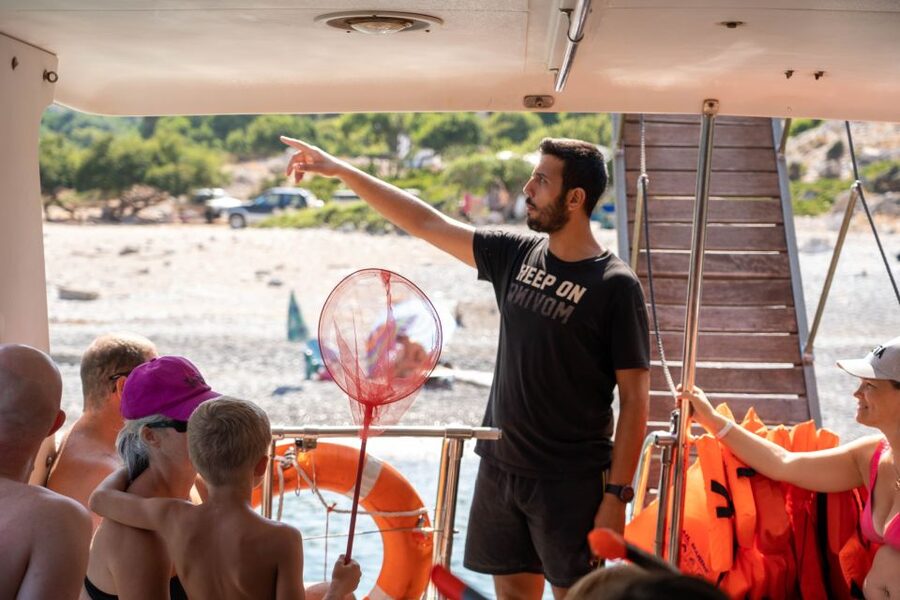 Chania: Menies Beach & Chironisia Bay Cruise with Snorkeling - Group size, comfort, and the onboard mood