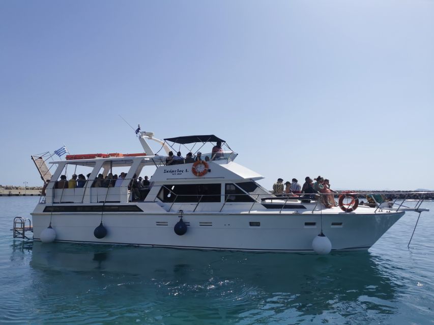 Chania: Menies Beach & Chironisia Bay Cruise with Snorkeling - Weather, sea conditions, and what to pack