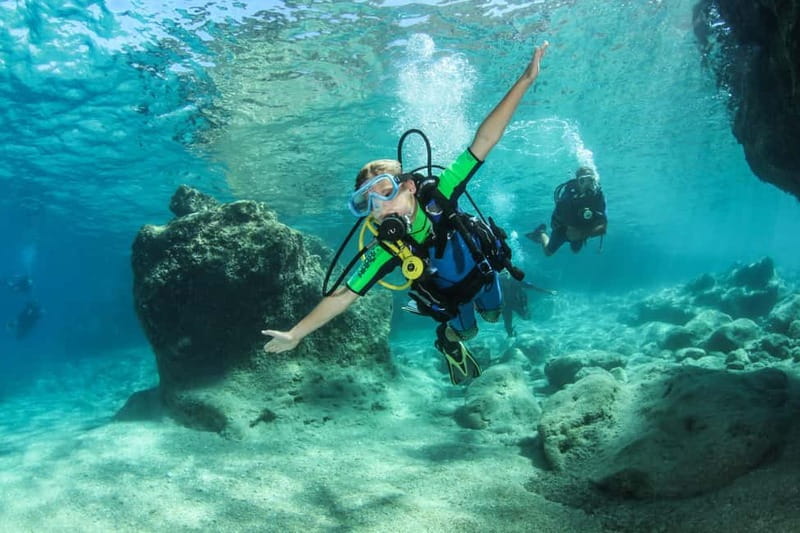 Chania: Scuba Diving and Snorkeling for Beginners by Boat - From pickup to the boat near Agios Onoufrios