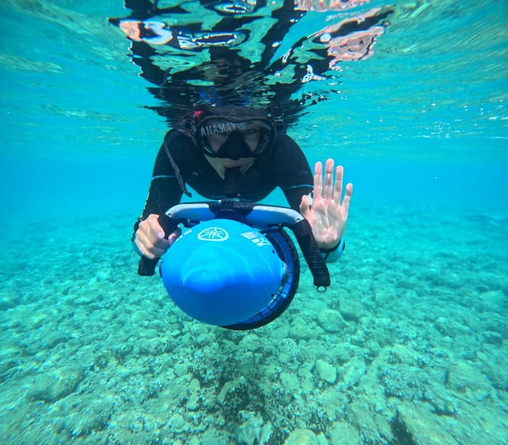 Chania: Sea Scooter Snorkeling boat tour - Transport: the part to watch closely