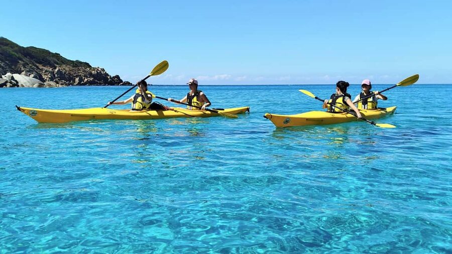 Chia: kayak tour to Tuerredda with snorkeling - Key points to know before booking