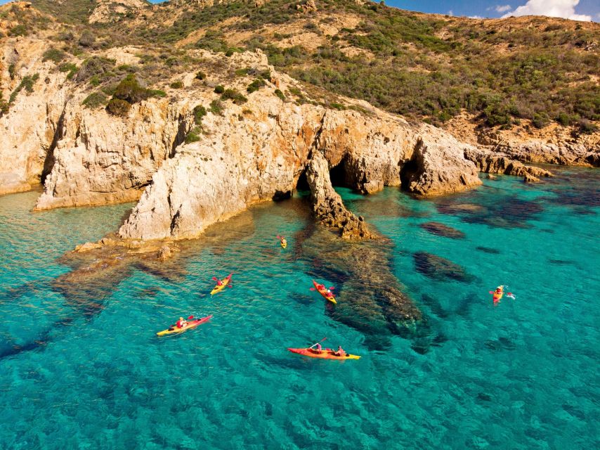 Chia: Kayaking the Wild Side and Snorkeling in Secret Beach - Paddling past cliffs, bays, and the old watchtower