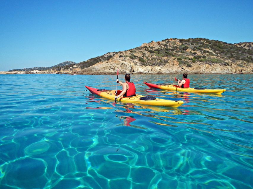 Chia: Kayaking the Wild Side and Snorkeling in Secret Beach - Starting at Spiaggia di Pinus Village