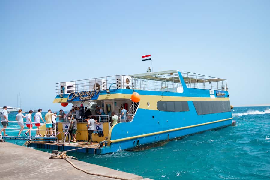 Conquest 2 Hour Semi Submarine with snorkeling from Hurghada - Thirty minutes beneath the surface