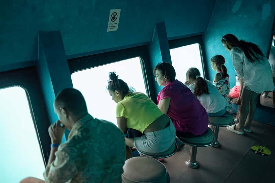 Conquest 2 Hour Semi Submarine with snorkeling from Hurghada - Guided snorkeling around the boat